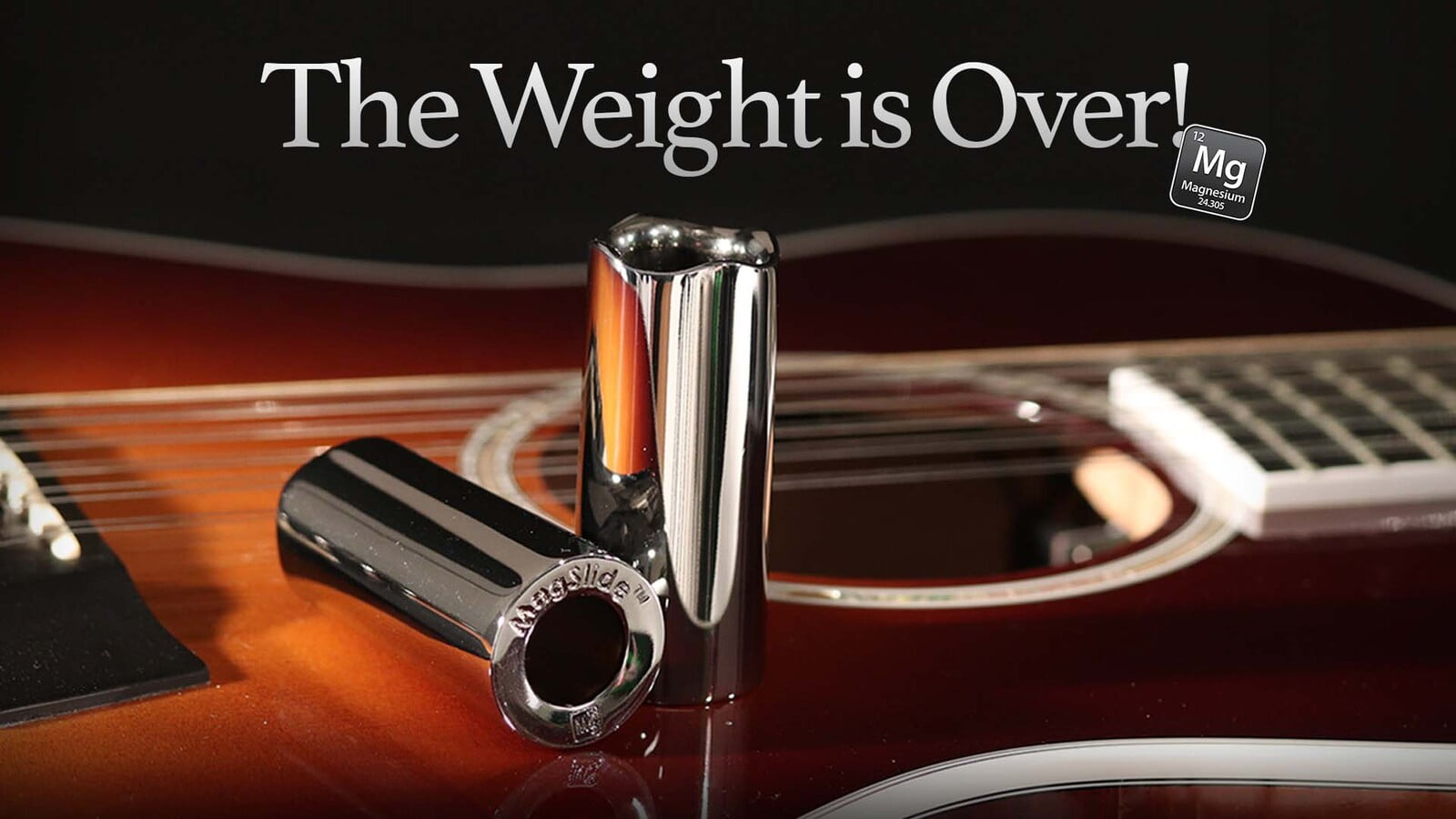 MagSlide Magnesum Guitar Slide